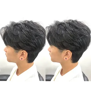 パーマ メンズ Men’s特化 垢抜けヘア🔥野原のヘアスタイル