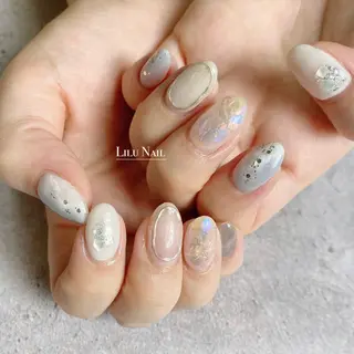 ネイル モチの良さ◉ フィルインネイル♡のネイルデザイン