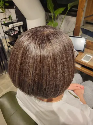 ミディアム ブリーチハイライト✨ 山口そらのヘアスタイル