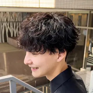 パーマ メンズ 【メンズ特化美容室】 LIBERのヘアスタイル