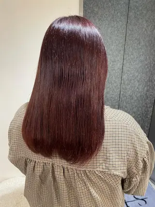 ミディアム カラー ヘアアレンジ ボブ /ニュアンス/ satomi🧸💖のヘアスタイル