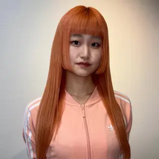 ロング カラー メイ ☪️のヘアスタイル