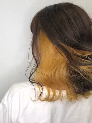 ミディアム カラー 【メンズカット】 ✂️モデル募　市村のヘアスタイル