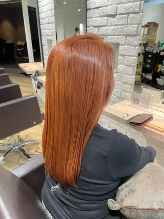 セミロング 前田 菜奈子のヘアスタイル
