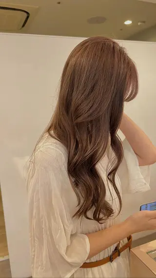 ロング カラー kakeru/ ミディアムレイヤーのヘアスタイル