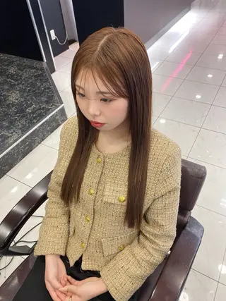 ロング 外れにくいエク💚 EST梅田TAKIのヘアスタイル