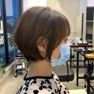 ショート ✨縮毛矯正/髪質改善 錦糸町/松坂拓馬のヘアスタイル