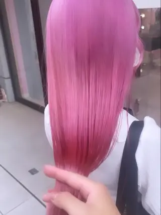 ロング カラー 町田ブリーチ特化 MANATOのヘアスタイル