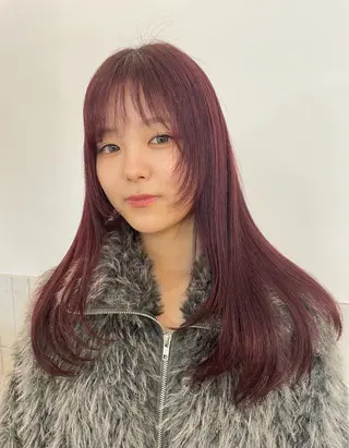 ロング カラー Terve.竹内 視咲のヘアスタイル