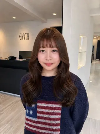 ロング カラー 🍯透明感カラー MANA🍯のヘアスタイル