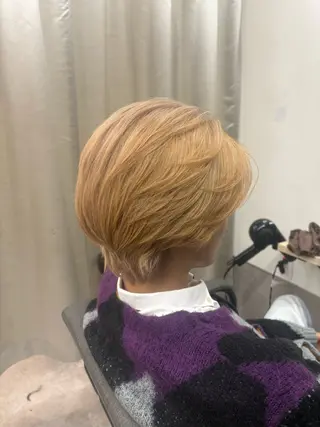 ミディアム TELA HAIR 店長 塩田のヘアスタイル