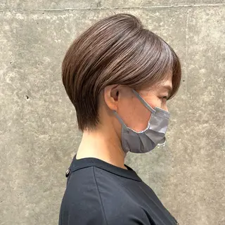 ショート カラー 葛谷 英司/金沢美容室のヘアスタイル