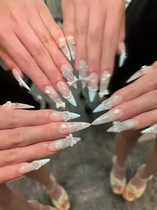 ネイル Sora  Nail 長さ出し専門店のネイルデザイン