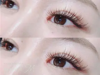 マツエク・マツパ eyenail m🌿期間限定のマツエク・マツパデザイン