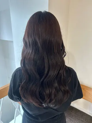 ロング カラー amoretto miinaのヘアスタイル