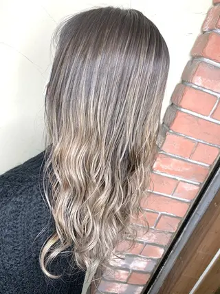 セミロング カラー パーマ ヘアアレンジ メンズ キッズ ネイル マツエク・マツパ 髪質改善 艶髪🔵フセナオヤのヘアスタイル