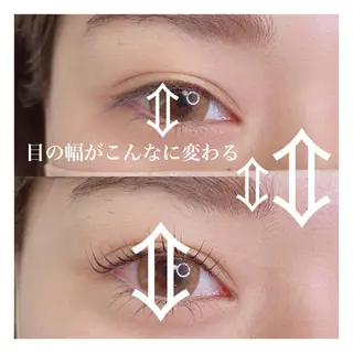 マツエク・マツパ Lulu 西田のマツエク・マツパデザイン