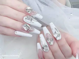 ネイル MoMoA Nail ネイル長さ出し専門店のネイルデザイン