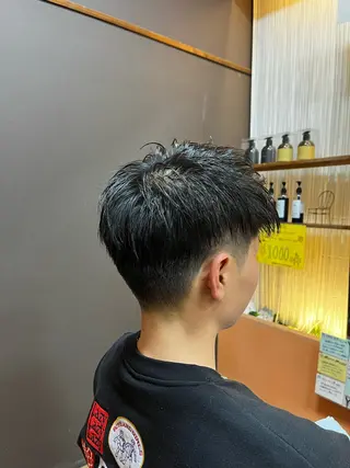 ショート メンズ 北 彩音のヘアスタイル