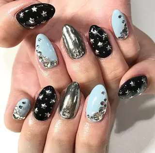 ネイル 渋谷/チップ長さ出し 👑アプレgel-xのネイルデザイン