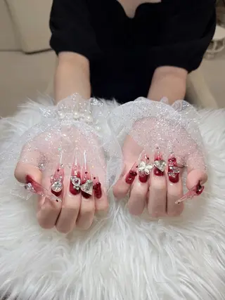 ネイル ANH ゴテゴテネイルのネイルデザイン