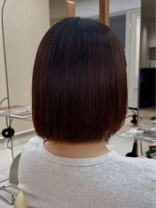 ショート ボブ/透明感 カラー ໒꒱⋆꙳ゆいなのヘアスタイル