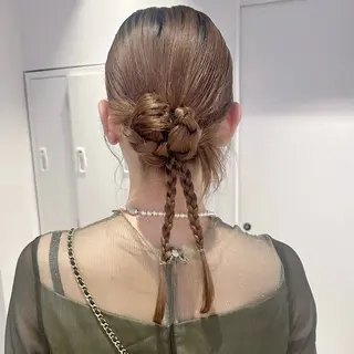 ヘアアレンジ Aya ICON.whipのマツエク・マツパデザイン