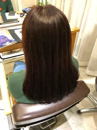 ミディアム カラー 白髪ぼかし/ショート /ミニボブだいじのヘアスタイル