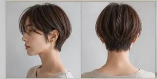 ショート c k🩶のヘアスタイル