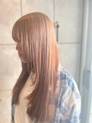 セミロング カラー ヘアアレンジ 🌈インナーカラー ‘ショウマ’🌈のヘアスタイル