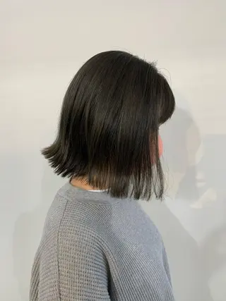 ミディアム カラー パーマ ヘアアレンジ 加藤 綾華のヘアスタイル