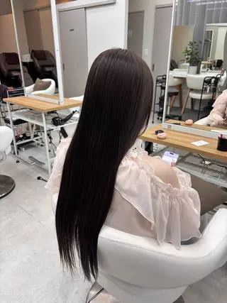 ロング カラー 𝗆𝗂𝗒𝗎 🐈⬛🎀のヘアスタイル