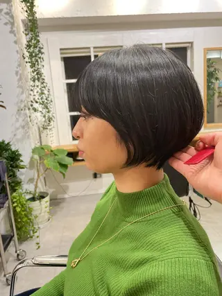 ショート カラー 表参道【髪質改善】 宮嶋勇太のヘアスタイル