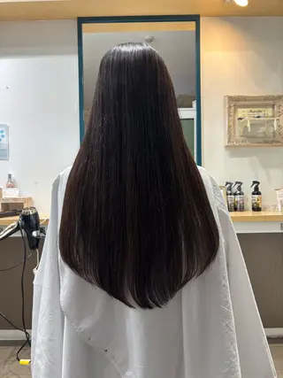 ロング 飯岡 セナのヘアスタイル