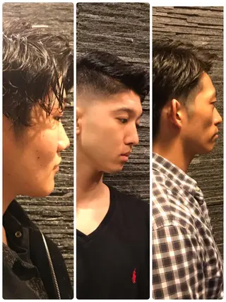 ショート 深夜23時まで営業 OR BARBERのヘアスタイル