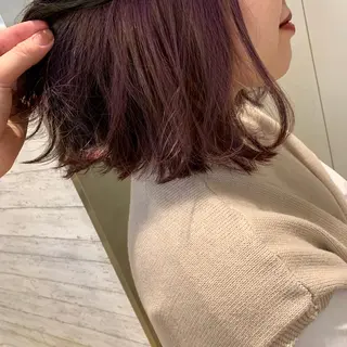 カラー 天野 利咲のヘアスタイル