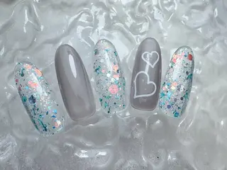 ネイル マジック ミラーのネイルデザイン