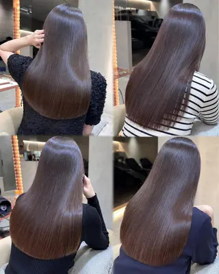 ロング 韓国レイヤー 田中 励也のヘアスタイル