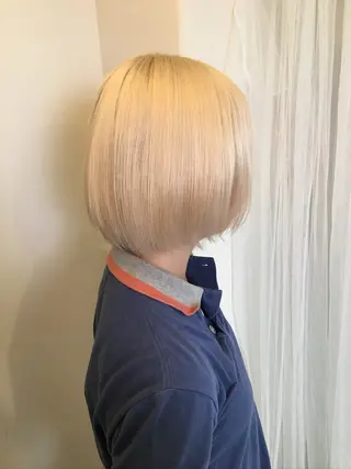 ショート カラー Hanaka🪷 ニュアンス×レイヤーのヘアスタイル