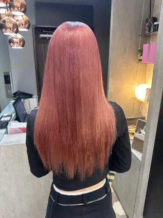 ロング カラー AYAKASA 暖色カラー/レイヤーのヘアスタイル