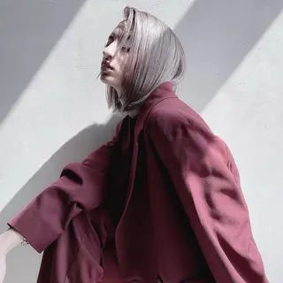 ショート カラー 💜ハイトーン💛 マジカルかいちゃんのヘアスタイル