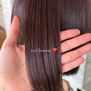 ミディアム 透けカラー.艶髪. 梅田♡midoのヘアスタイル