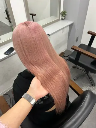 ロング カラー 艶髪✖️ハイトーン 🫧YURIA🫧のヘアスタイル