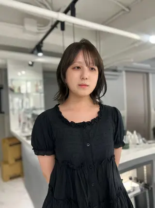 カラー ❤︎REIKA❤︎ ブリーチなしWカラーのヘアスタイル