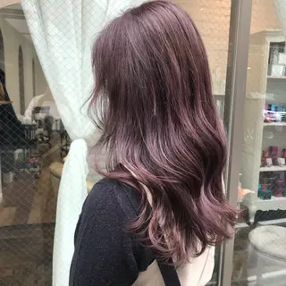 ロング カラー 池上 みゆのヘアスタイル