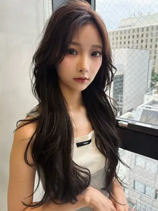 ロング カラー まさとお洒落 色気個性ヘアのヘアスタイル