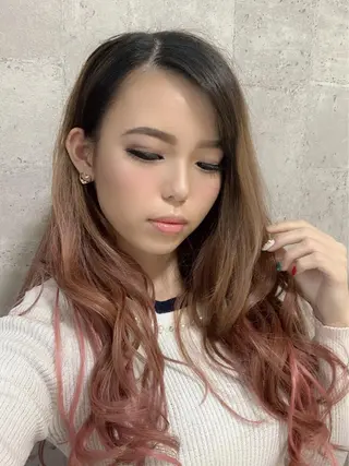 ロング 🌸ドレスアップ 心斎橋店🌸のヘアスタイル
