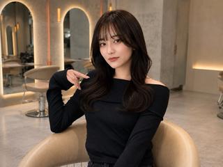 ミディアム カラー 🦋韓国レイヤー 艶髪矯正🦋凛太郎のヘアスタイル