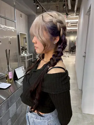 カラー め るのヘアスタイル