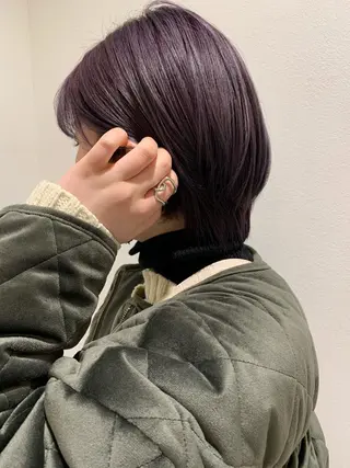 ショート カラー i'll 未空のヘアスタイル